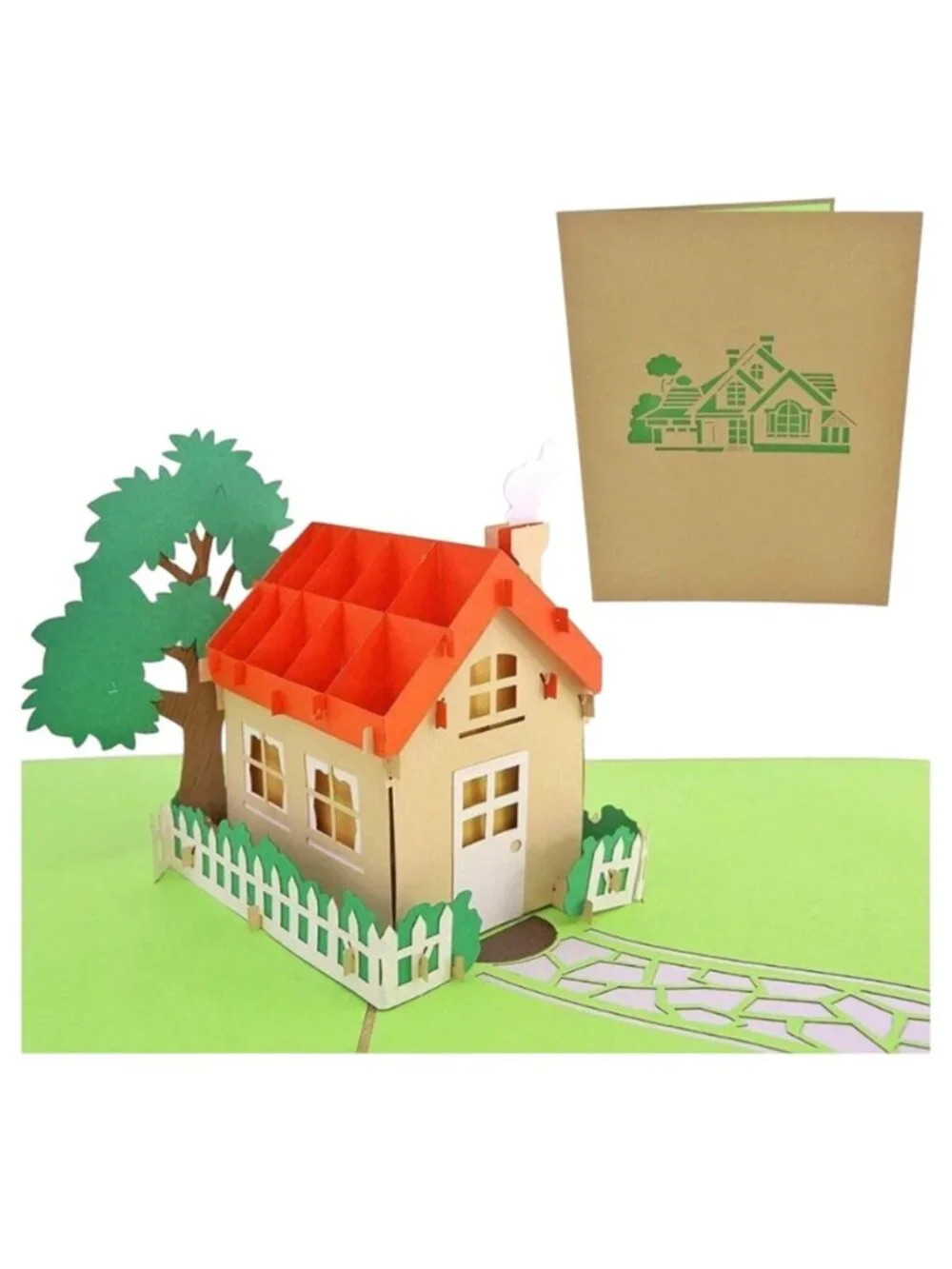 PopLife Family House 3D Pop Up Card House Warming New Home Housewarming Party